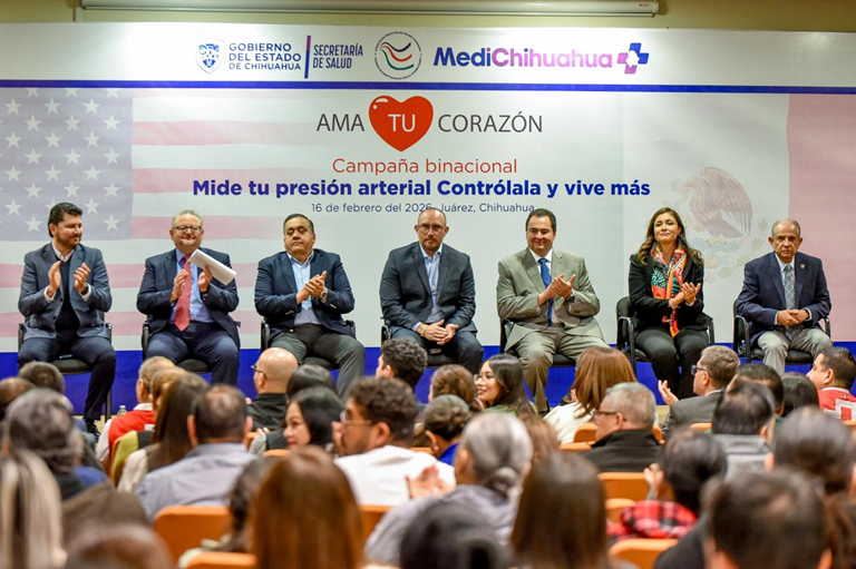 ARRANCA CAMPAÑA BINACIONAL “AMA TU CORAZÓN” EN CIUDAD JUÁREZ