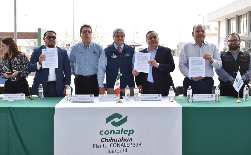 INSTALAN CENTRO DE DENUNCIA VIRTUAL EN EL CONALEP JUÁREZ III