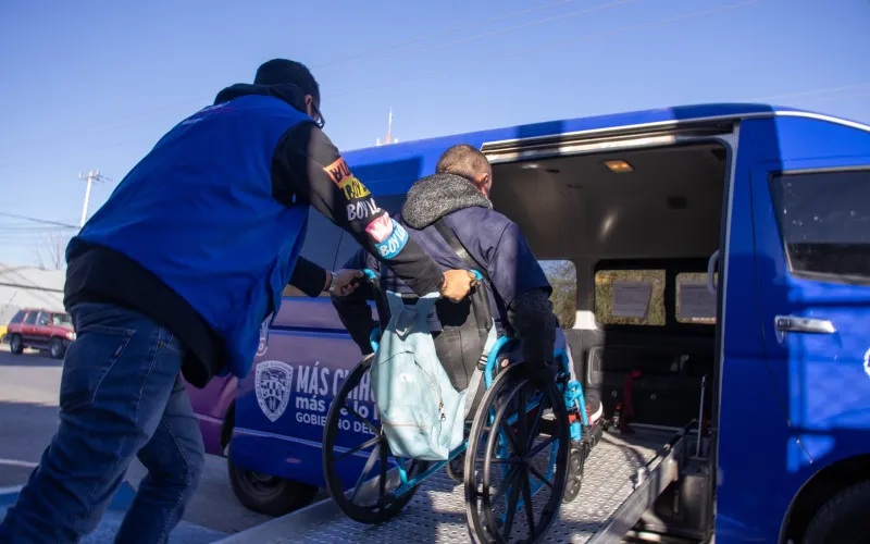 INVITAN A PERSONAS CON DISCAPACIDAD A UTILIZAR EL SERVICIO DE TRANSPORTE ADAPTADO GRATUITO