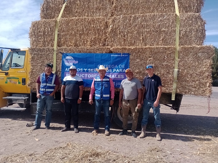 ENTREGA GOBIERNO DEL ESTADO CASI 40 MIL PACAS A PRODUCTORES PECUARIOS