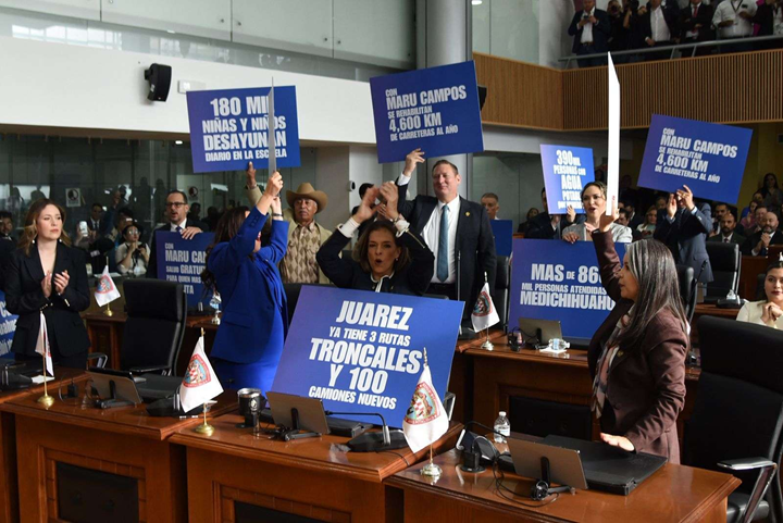 EN CHIHUAHUA SÍ HAY RESULTADOS: PAN RESPALDA INFORME DE MARU