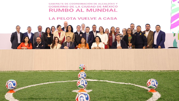 CDMX INSTALÓ EL GABINETE DE COORDINACIÓN ENTRE ALCALDÍAS Y GOBIERNO CAPITALINO RUMBO AL MUNDIAL 2026