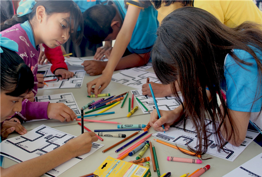 ESTUDIANTES DE PRIMARIA SOR JUANA INÉS DE LA CRUZ APRENDEN SOBRE PARTICIPACIÓN CON RALLY DEL MUNICIPIO