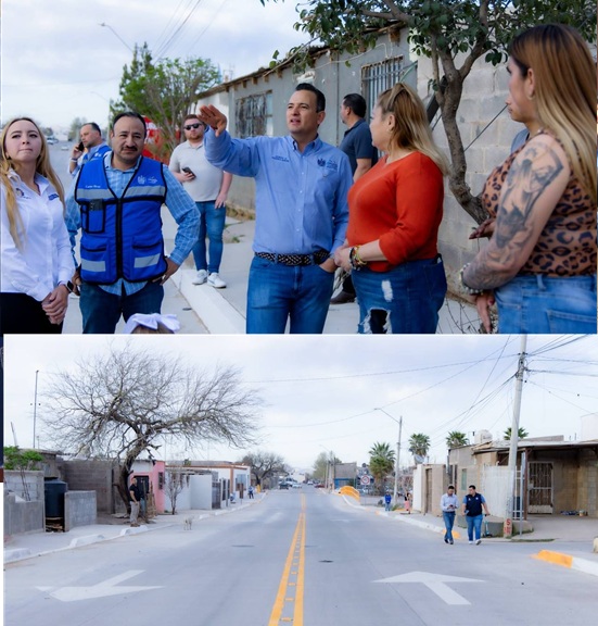PAVIMENTO NUEVO Y DURADERO; ENTREGA MARCO BONILLA CALLES EN JORGE BAROUSSE Y VISTAS CERRO GRANDE