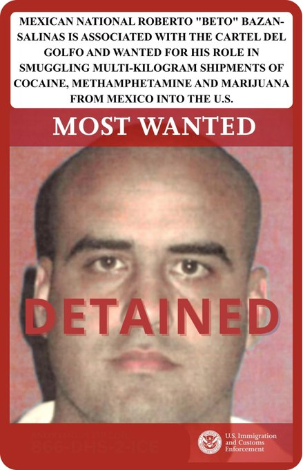 FUE DETENIDO EN GUANAJUATO ROBERTO “BETO” BAZAN-SALINAS, ASOCIADO CON EL CARTEL DEL GOLFO 