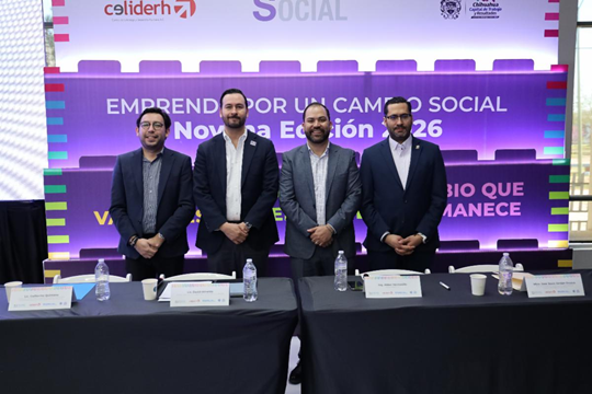 PRESENTAN FECHAC Y CELIDERH NOVENA EDICIÓN DE LA CONVOCATORIA EMPRENDE POR UN CAMBIO SOCIAL NOVENA EDICIÓN.