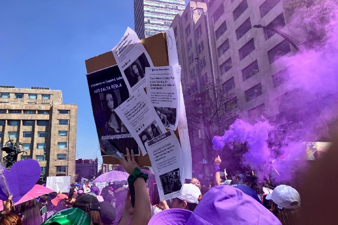 MOSTRARÁN BLOQUEOS EN MÉXICO POR EL 8M