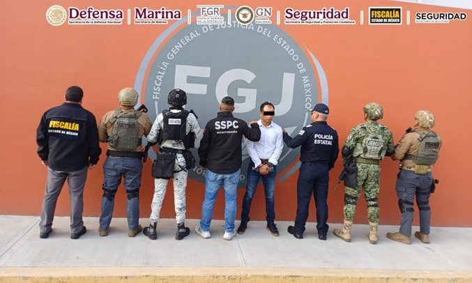  JOSÉ ARMANDO “N”, ALIAS ‘CALLEJAS’, FUE ATRAPADO  OBJETIVO PRIORITARIO DEL EDOMEX