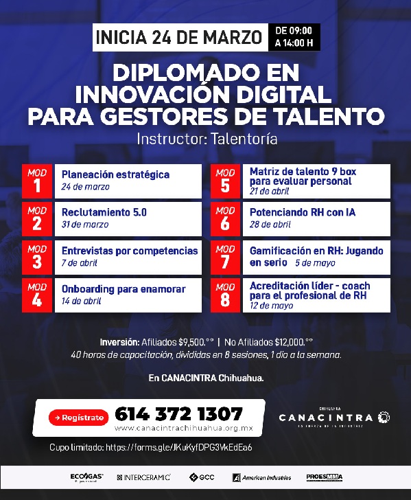 DIPLOMADO EN INNOVACIÓN DIGITAL PARA GESTORES DE TALENTO
