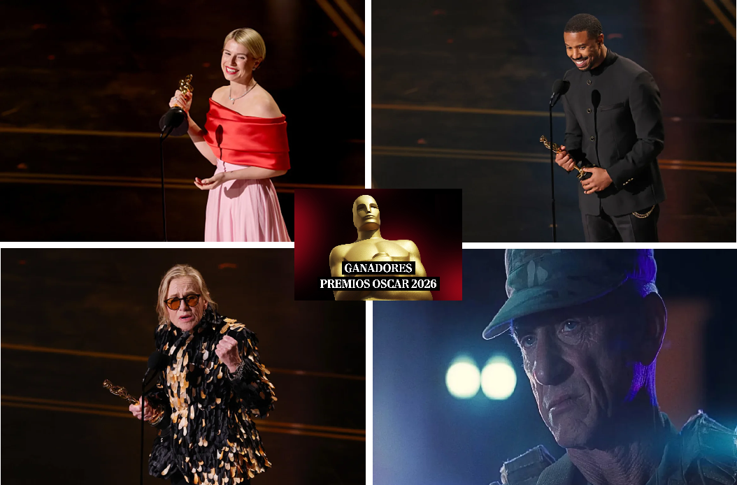 PREMIOS OSCAR 2026: LA LISTA COMPLETA DE GANADORES