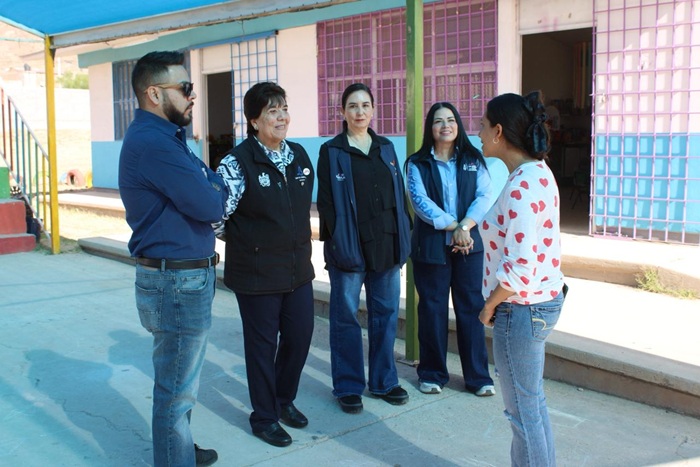 REGIDORES DEL PAN CONTINÚAN ACCIONES DE MEJORA EN EL JARDÍN DE NIÑOS “DIONISIA RUIZ BURROLA”