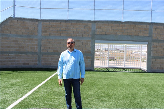 MÁS DEPORTE Y CONVIVENCIA EN SECUNDARIA TÉCNICA 77; MUNICIPIO CONSTRUYÓ CANCHA DE FUTBOL