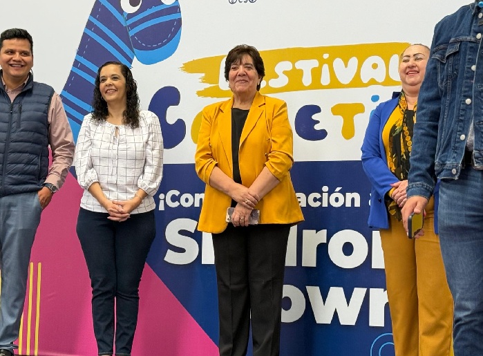 CELEBRA REGIDORA LUPITA BORRUEL REALIZACIÓN DEL FESTIVAL CALCETINARTE POR EL DÍA MUNDIAL DEL SÍNDROME DE DOWN