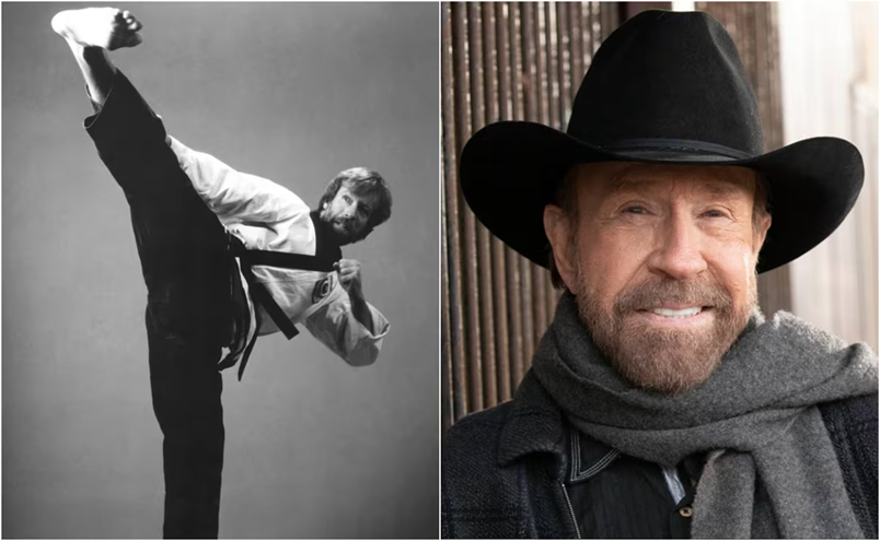 CHUCK NORRIS, CONSIDERADO UNA LEYENDA DE LAS ARTES MARCIALES Y DE LAS CINTAS DE ACCIÓN, MURIÓ A LOS 86 AÑOS DE EDAD.