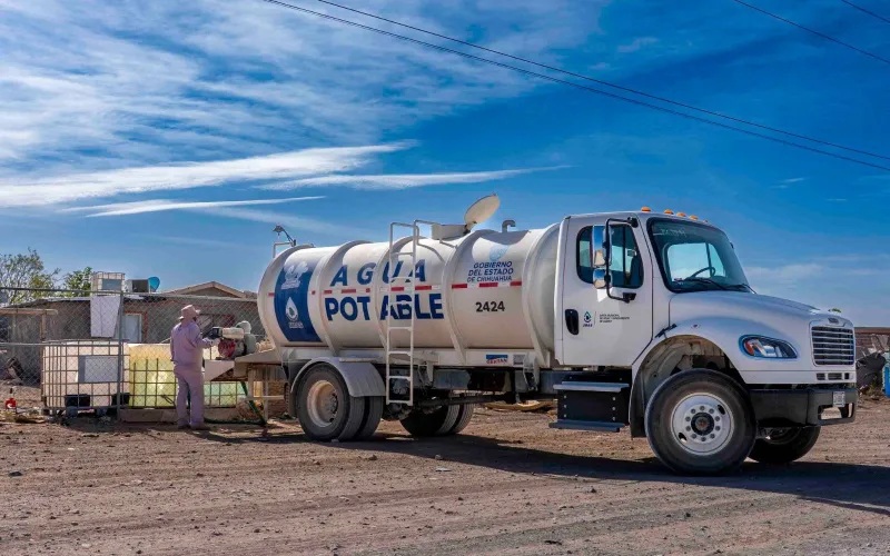 MANTIENE COESPRIS VERIFICACIONES A PIPAS DE AGUA POTABLE