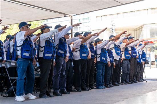 FORTALECE GOBIERNO MUNICIPAL SEGURIDAD ESCOLAR; SE SUMAN 141 ADULTOS MAYORES A PROGRAMA “ABUELO POLICÍA 2026”