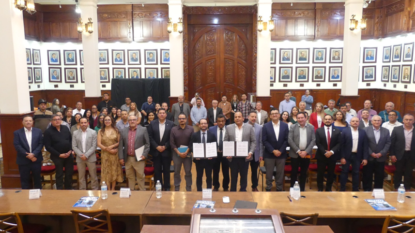 FORTALECE ESTADO VINCULACIÓN EDUCATIVA CON FIRMA DE CONVENIO ENTRE SIDE Y CONALEP