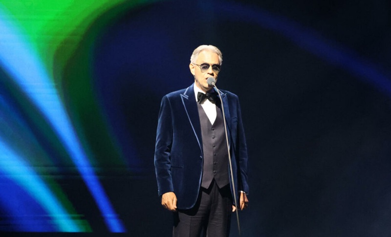 CONCIERTO DE ANDREA BOCELLI SE LLEVARÁ A CABO EL PRÓXIMO SÁBADO 18 DE ABRIL EN EL ZÓCALO DE LA CDMX