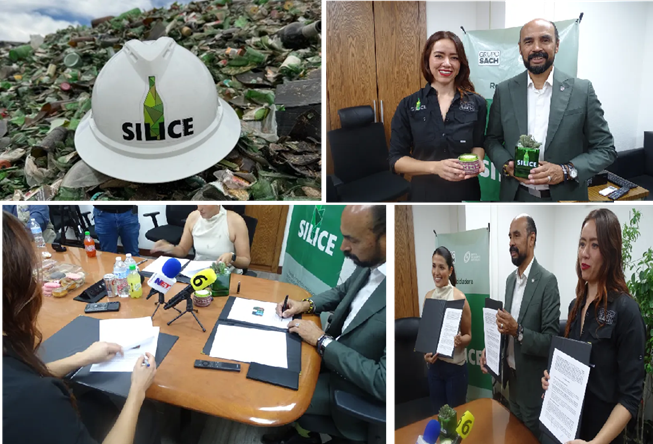 ESTABLECE GOBIERNO DEL ESTADO ALIANZA CON LA INICIATIVA PRIVADA PARA IMPULSAR EL RECICLAJE DE VIDRIO