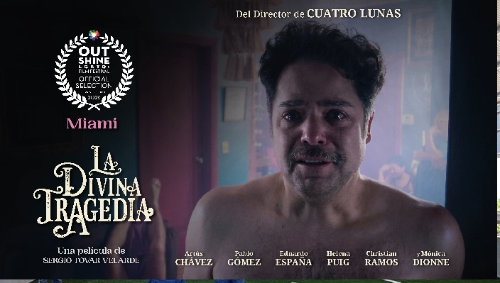 “LA DIVINA TRAGEDIA” SE SUMA AL OUTSHINE LGBTQ+ FILM FESTIVAL DE MIAMI Y FORTALECE SU PRESENCIA INTERNACIONAL