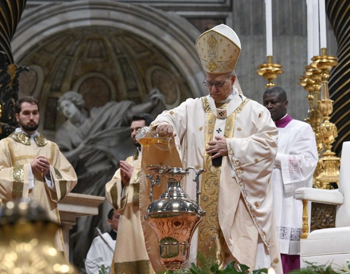 EL PAPA LEÓN XIV PRESIDIÓ, POR PRIMERA VEZ EN SU PONTIFICADO, UNA DE LAS CEREMONIAS MÁS SOLEMNES DE LA SEMANA SANTA