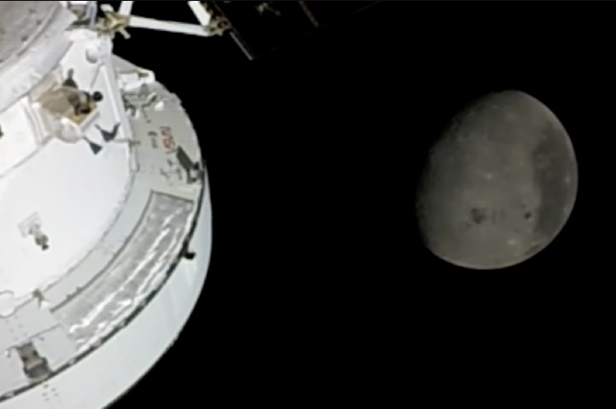 LOS ASTRONAUTAS DEL ARTEMIS II ENTRARON EL LUNES 6 DE ABRIL A LA ÓRBITA LUNAR, LO QUE MARCÓ EL REGRESO DE HOMBRE A LA LUNA DESDE EL APOLO 17