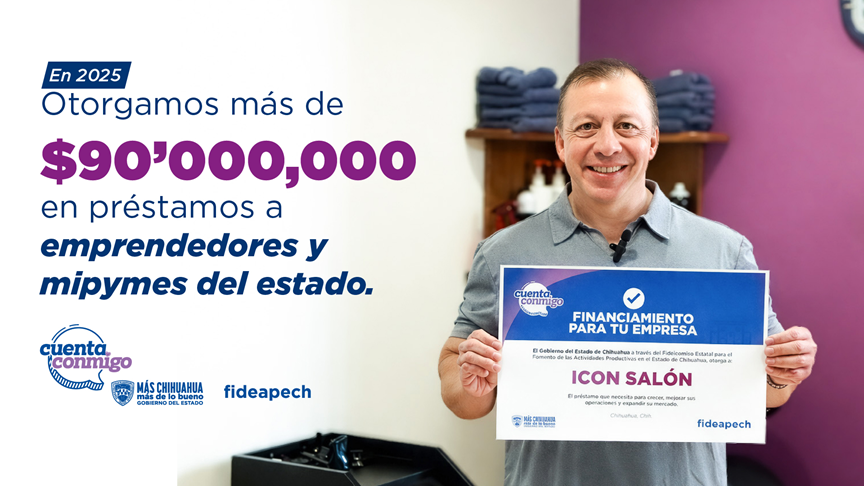 OTORGA FIDEAPECH MÁS DE 90 MDP EN PRÉSTAMOS A MIPYMES