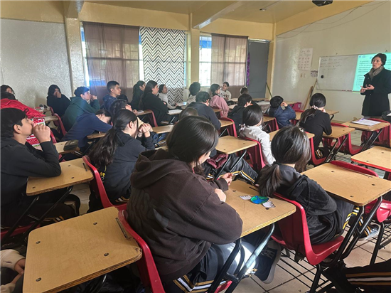 MUNICIPIO CONCIENTIZÓ CON PLÁTICAS CONTRA LA VIOLENCIA A MÁS DE MIL ESTUDIANTES EN MARZO