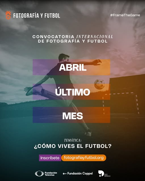 ÚLTIMA LLAMADA PARA PARTICIPAR EN LA CONVOCATORIA INTERNACIONAL DE FOTOGRAFÍA Y FUTBOL