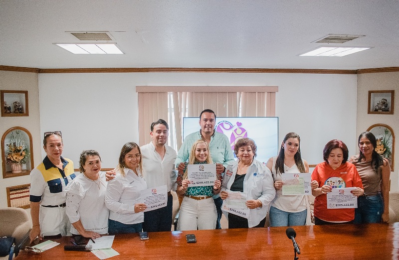 DIF MUNICIPAL DE CAMARGO CUMPLE CON LA ENTREGA DE APOYO A 5 INSTITUCIONES, RECURSO RECAUDADO EN RADIO TELETÓN 2025