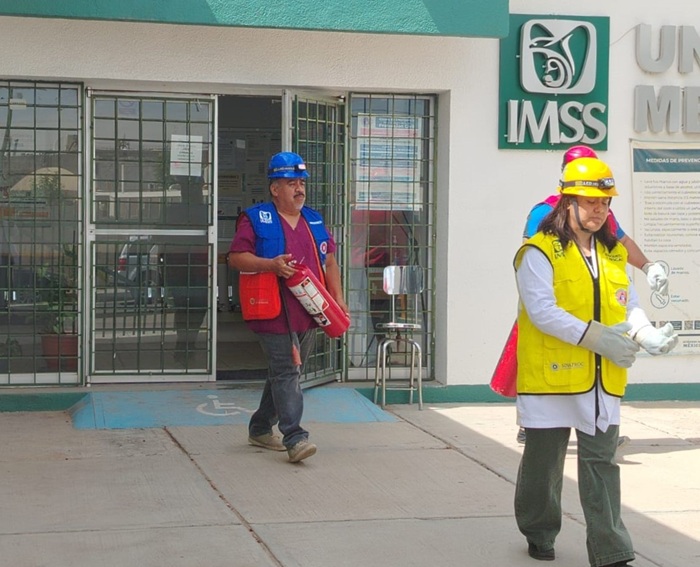 REALIZA IMSS CHIHUAHUA CON ÉXITO SIMULACRO DE PROTECCIÓN CIVIL EN SUS UNIDADES MÉDICAS Y NO MEDICAS EN LA ENTIDAD