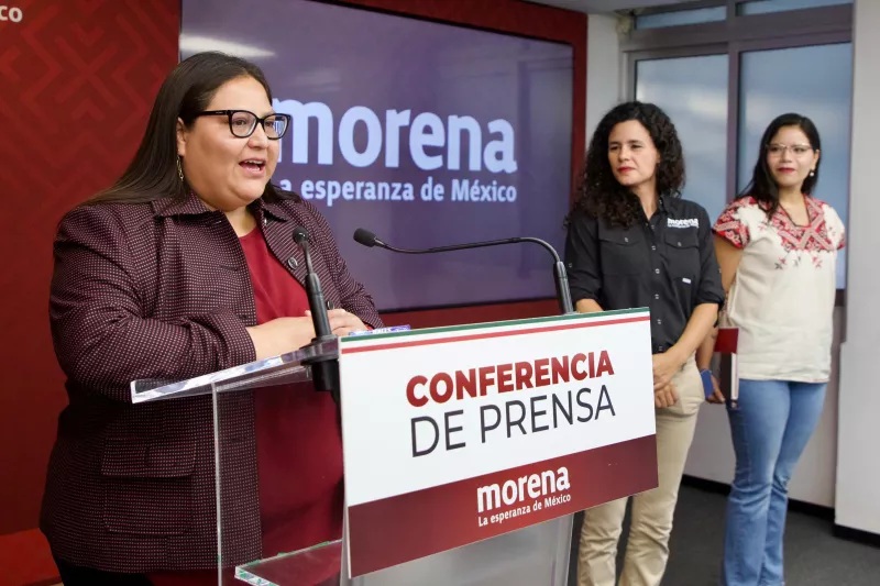 CITLALLÍ HERNÁNDEZ DIJO AL RENUNCIAR QUE LA INTENCIÓN ES QUE LA ALIANZA ENTRE LOS TRES PARTIDOS SIGA, RUMBO A LAS ELECCIONES DEL 2027. 