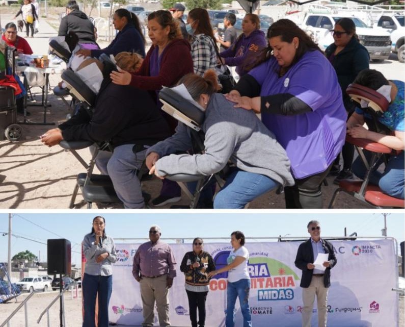 FECHAC IMPULSA EL DESARROLLO COMUNITARIO EN RIBERAS DEL BRAVO CON FERIA COMUNITARIA MIDAS