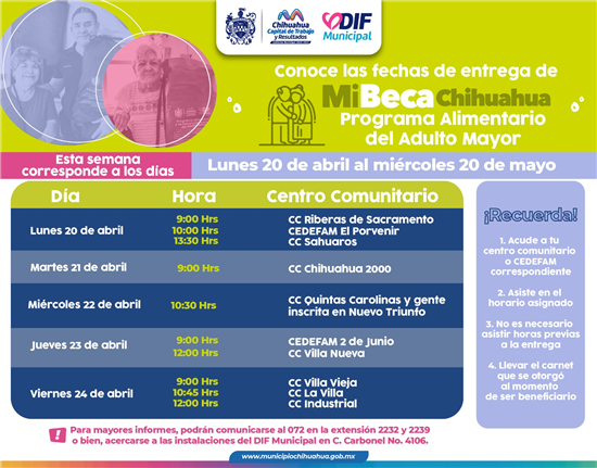 ¡QUE NO SE TE PASE! LAS ENTREGAS DEL PAAM DEL DIF MUNICIPAL ESTÁN POR INICIAR