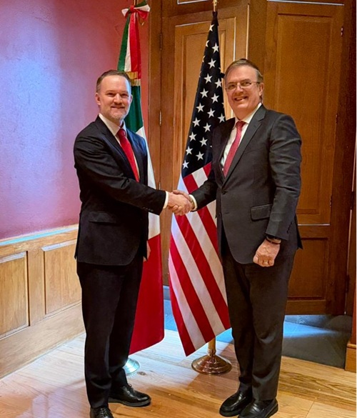 MARCELO EBRARD, DIJO QUE LA SIGUIENTE ETAPA DE LAS NEGOCIACIONES DEL T-MEC “YA SERÁN LAS FORMALES”