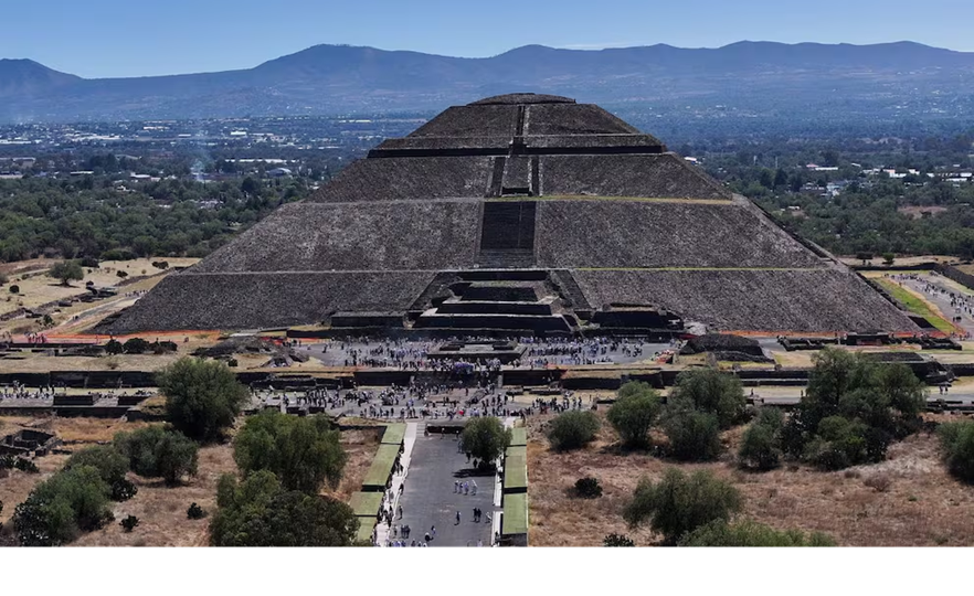  ¿QUÉ PASÓ HOY LUNES 20 DE ABRIL EN LAS PIRÁMIDES DE TEOTIHUACÁN?