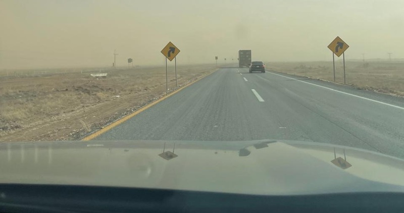 PRONOSTICA PROTECCIÓN CIVIL FUERTES VIENTOS, TOLVANERAS Y POSIBLES GRANIZADAS POR EL FRENTE FRÍO NÚMERO 45