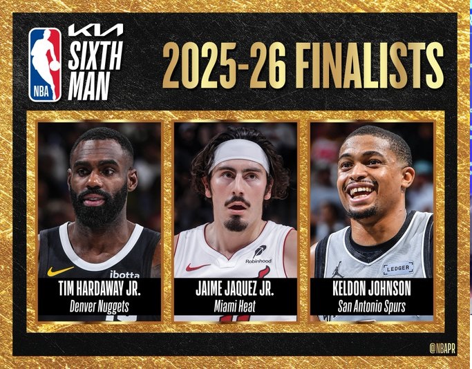 EL MEXICANO JAIME JÁQUEZ JR., JUGADOR DEL MIAMI HEAT, COMPITE POR EL GALARDÓN AL SEXTO HOMBRE DEL AÑO EN LA NBA
