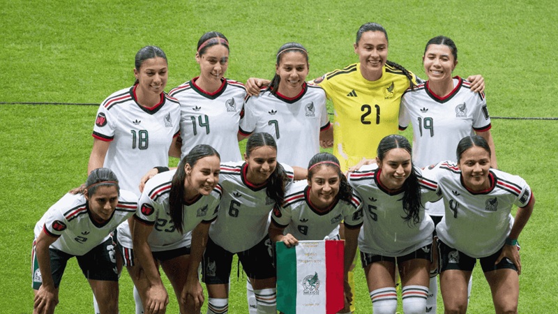 SELECCIÓN MEXICANA FEMENIL GOLEA 6-0 A PUERTO RICO.