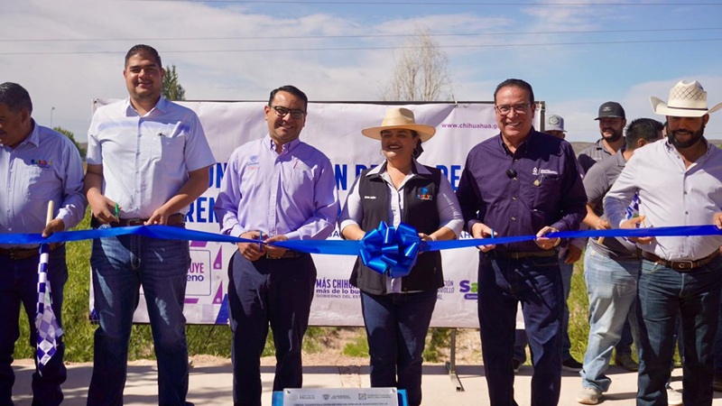 INAUGURA JCAS AMPLIACIÓN DE RED DE ALCANTARILLADO EN SATEVÓ