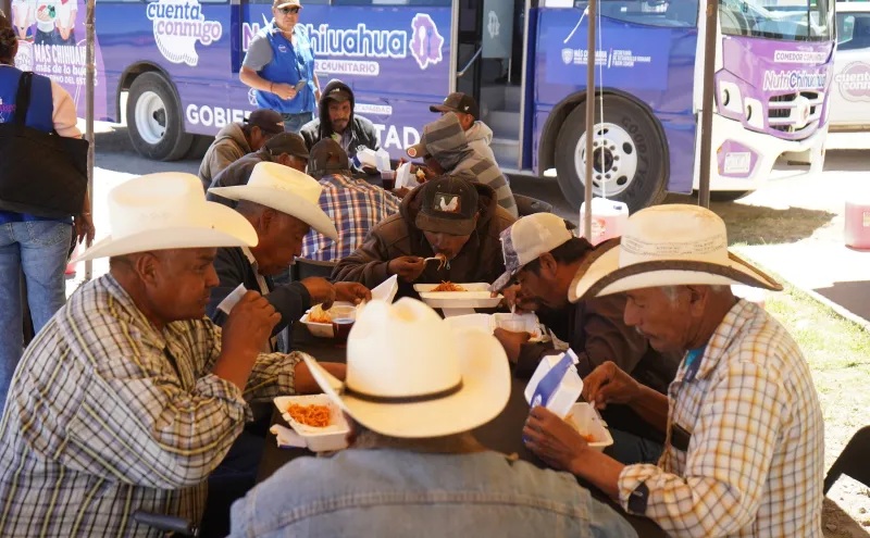 LLEVA ESTADO COMEDOR MÓVIL DE NUTRICHIHUAHUA POR PRIMERA VEZ A BALLEZA