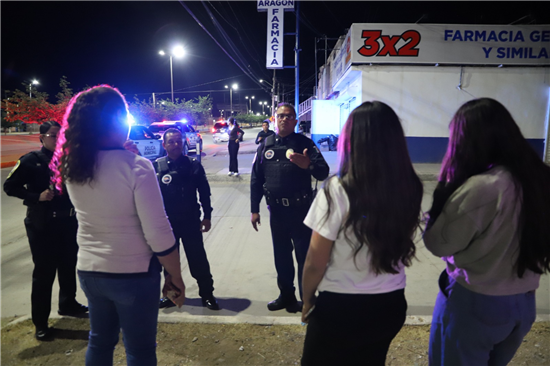 REFUERZAN “SIEMPRE ACOMPAÑADAS” CON NUEVA RUTA EN VISTAS CERRO GRANDE PARA PROTEGER A MUJERES DE LA INDUSTRIA MANUFACTURERA