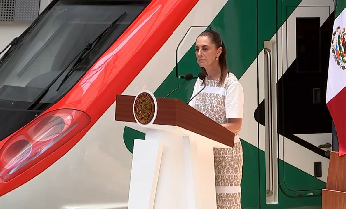 CLAUDIA SHEINBAUM DESTACÓ “MISIÓN CUMPLIDA” AL INAUGURAR EL TREN FELIPE ÁNGELES QUE IRÁ DE BUENAVISTA AL AIFA
