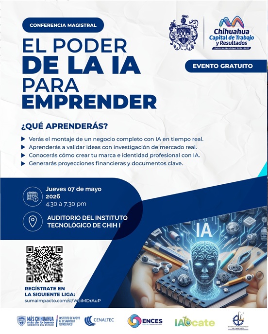 IMPULSAN USO DE INTELIGENCIA ARTIFICIAL A EMPRENDEDORES: INVITA MUNICIPIO A CONFERENCIA