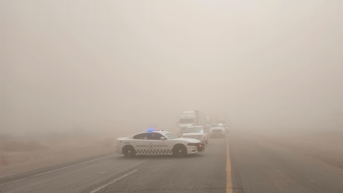 ADVIERTE PROTECCIÓN CIVIL POR RACHAS DE HASTA 85 KM/H PARA LAS PRÓXIMAS HORAS