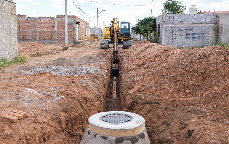 ENTREGA JMAS CHIHUAHUA OBRA DE DRENAJE EN BENEFICIO DE 500 HABITANTES DE CAMPO VIEJO 2
