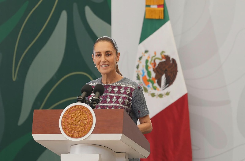 LA PRESIDENTA SHEINBAUM RECALCÓ QUE DEBE EXISTIR UNIDAD FRENTE AL EMBATE EXTERIOR,