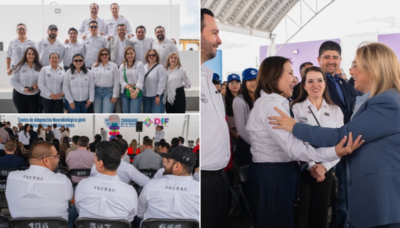 FUNDACIÓN DEL EMPRESARIADO CHIHUAHUENSE Y DIF ESTATAL CONSTRUYEN, EQUIPAN E INAUGURAN INNOVADOR CENTRO DE ADAPTACIÓN NEUROBIOLÓGICA EN CUAUHTÉMOC