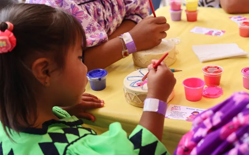 MÁS DE 3 MIL NIÑAS Y NIÑOS DE COMUNIDADES INDÍGENAS URBANAS CELEBRAN EL DÍA DE LA NIÑEZ EN EL PARQUE EL COLIBRÍ