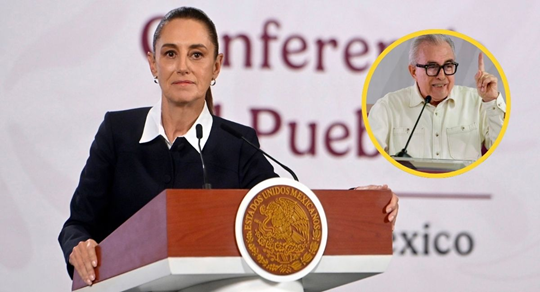 CLAUDIA SHEINBAUM EXPLICÓ QUE EL GOBERNADOR CON LICENCIA RUBÉN ROCHA MOYA SOLICITÓ SEGURIDAD AL GOBIERNO FEDERAL